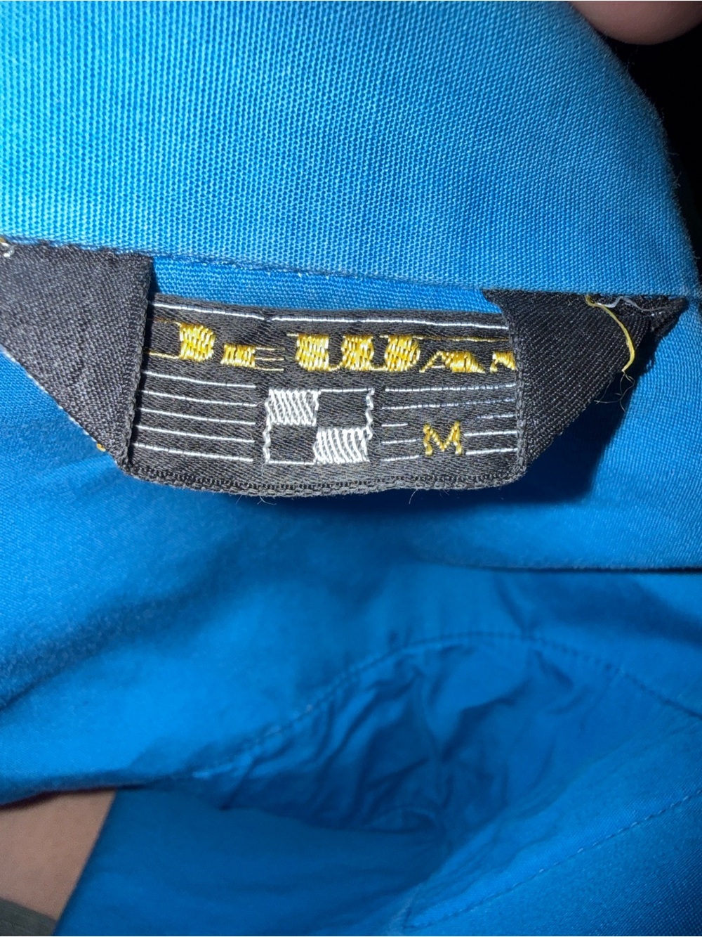 Blue Racing-Stripe Bomber Jacket - Picture 2 of 4